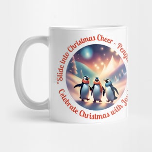 "Penguin Pals Parade: A Chilly Christmas Bash!" Mug